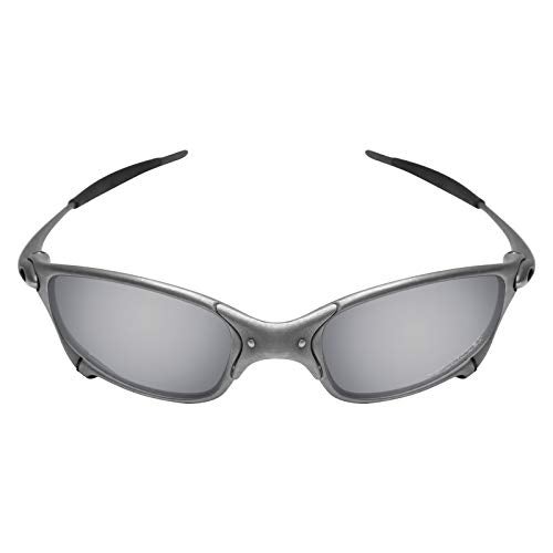 Mryok+ Polarized Replacement Lenses for Oakley Juliet - Silver Titanium - Image 3