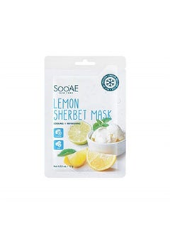 SOOAE Soo'AE Lemon Sherbet Mask, Cooling & Refreshing, 1 Count  - Image 1