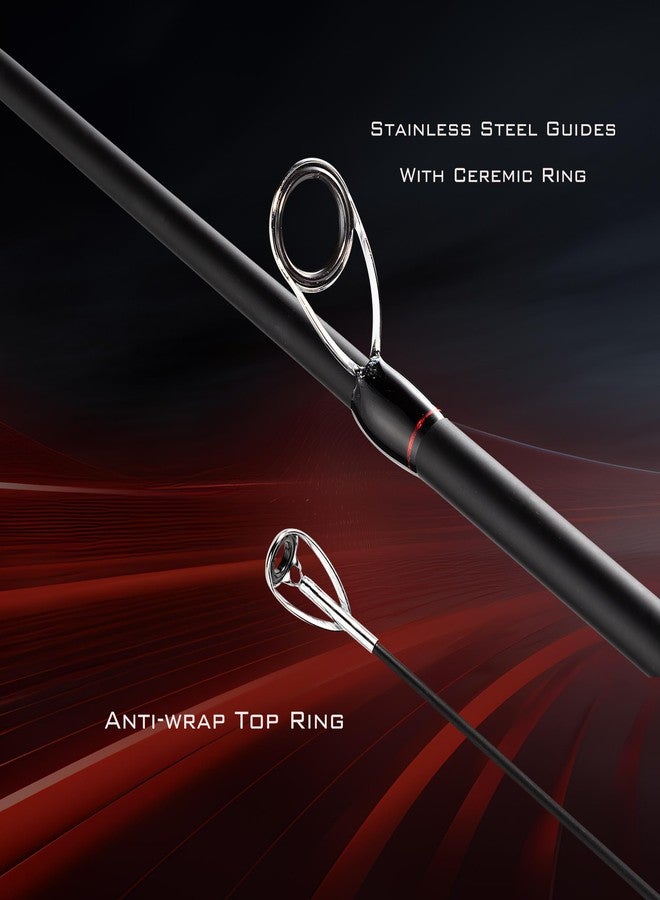 EOW XPEDITE LITE Portable Telescopic Fishing Rod, Spinning & Casting, 24T Carbon, 6' (Rod-Spinning, 183 cm) - Image 5