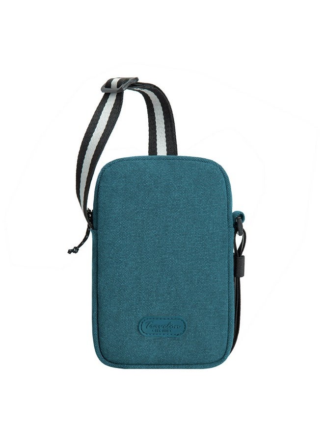 Travelon Coastal Rfid Blocking Mini Crossbody Lagoon  - Image 1