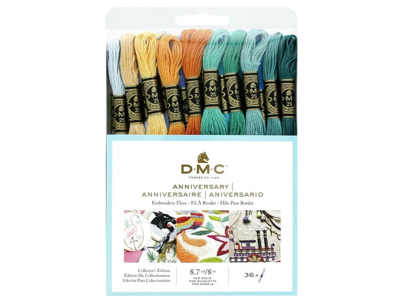 DMC Embroidery Thread and Floss Pack Gold Collection 8.7yd 27 Pack - Image 1