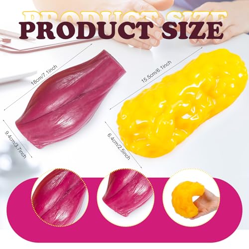 Chunful Human Body Muscle 08lb Fat Replica13 lb with Display Base Realistic Anatomic Muscle Tissue Fat Model Demonstration for Anatomy Physiology Science Technology Students - Image 3