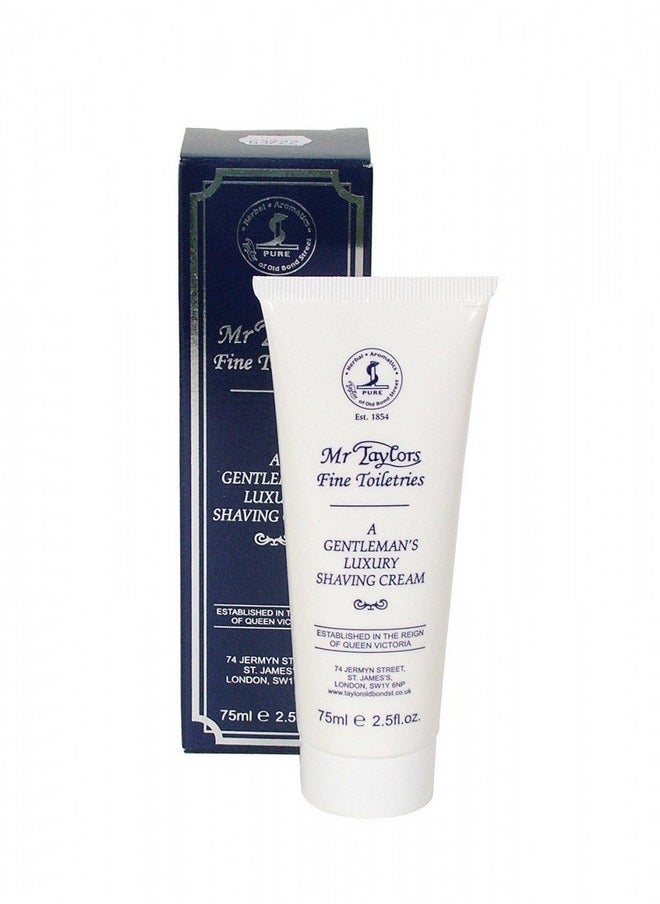 Taylor of Old Bond Street Aylor Of Old Bond Street Mr. Taylors Shaving Cream Tube 2.5 Fl Oz.  - Image 1