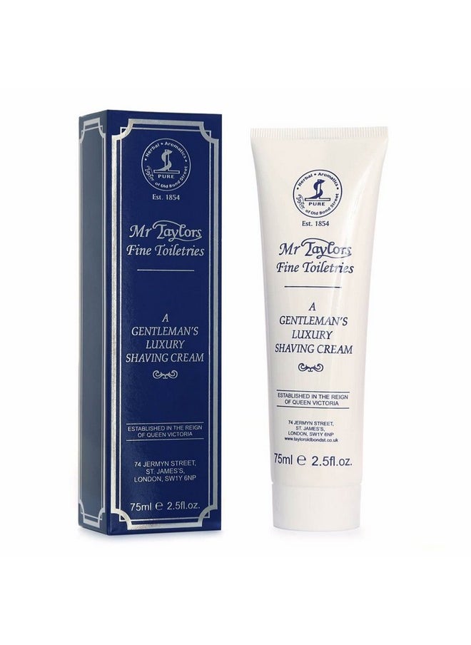 Taylor of Old Bond Street Aylor Of Old Bond Street Mr. Taylors Shaving Cream Tube 2.5 Fl Oz.  - Image 3