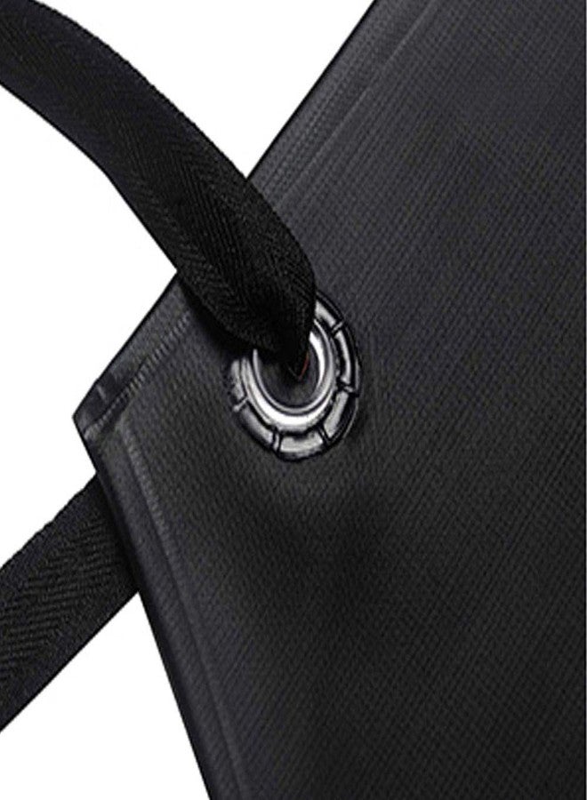 Lchkrep Men's Black Vinyl Apron, Lightweight, Heavy Duty, 43"x29" (1 Pack) - Waterproof, Ideal for Dishwashing, Butchering, Dog Grooming, Fish Cleaning - Image 4