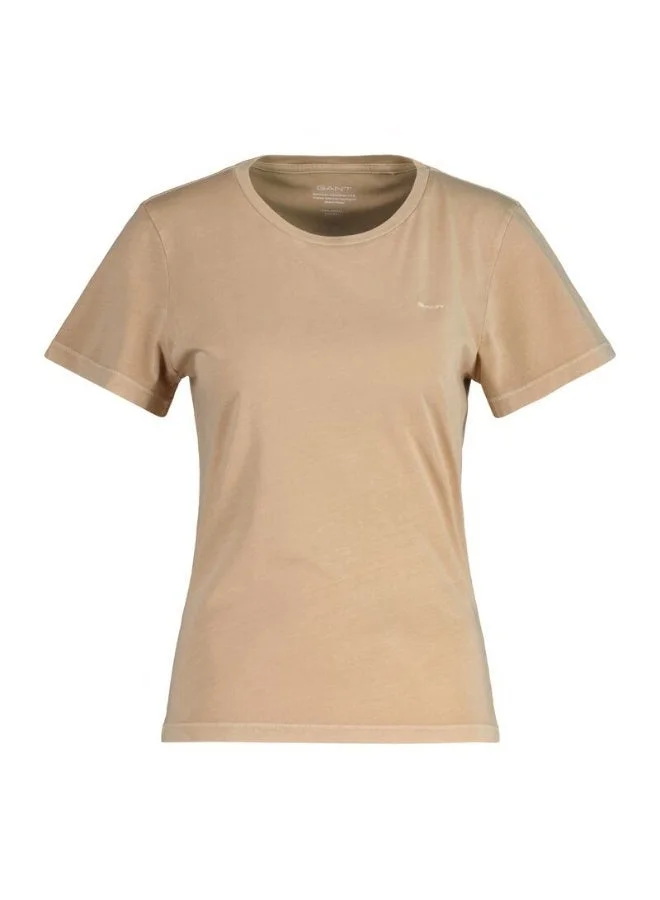 غانت تيشيرت بياقة دائرية من جانت بتأثير باهت