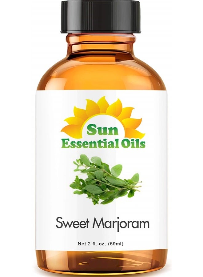 Sun Essential Oils 2oz - Marjoram (Sweet) Essential Oil - 2 Fluid Ounces - Image 1