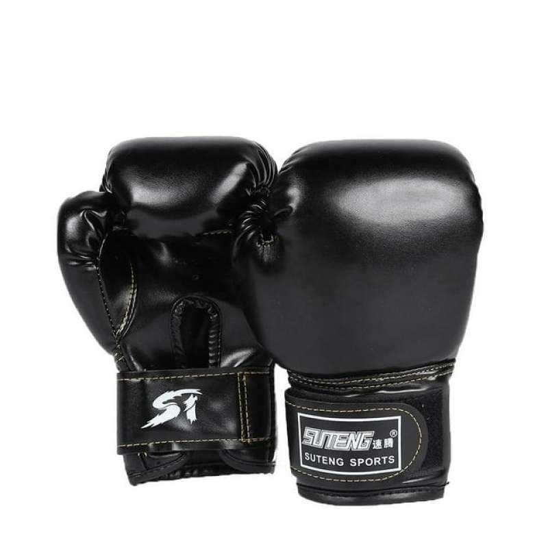 Kids Boxing Gloves: Premium PU Leather, Thick Sponge Foam Padding - Breathable Palm Design, Secure Velcro Wrist Support for Youth Boxing MMA Punching Bag Training Aged 3-12 - Image 1