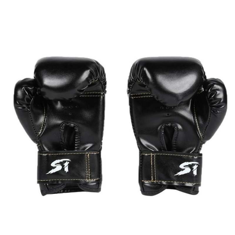 Kids Boxing Gloves: Premium PU Leather, Thick Sponge Foam Padding - Breathable Palm Design, Secure Velcro Wrist Support for Youth Boxing MMA Punching Bag Training Aged 3-12 - Image 5