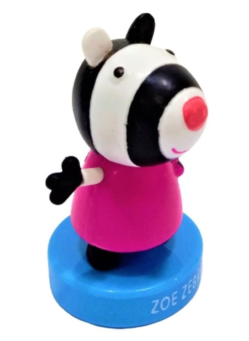 Peppa Pig - Peppa Pig stampers 2 pack window box. (Suzy sheep & Zoe zebra) - Image 1