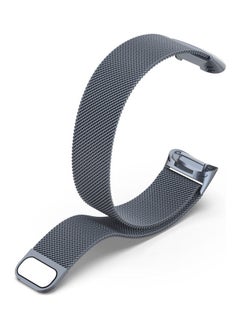 NIBEMINENT Milanese Band For Fitbit Charge 5 Grey  - Image 3