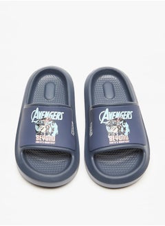 MARVEL Boys Marvel Avengers Print Beach Slides  - Image 2