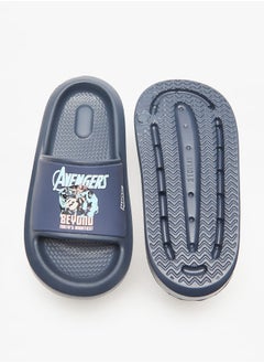 MARVEL Boys Marvel Avengers Print Beach Slides  - Image 5