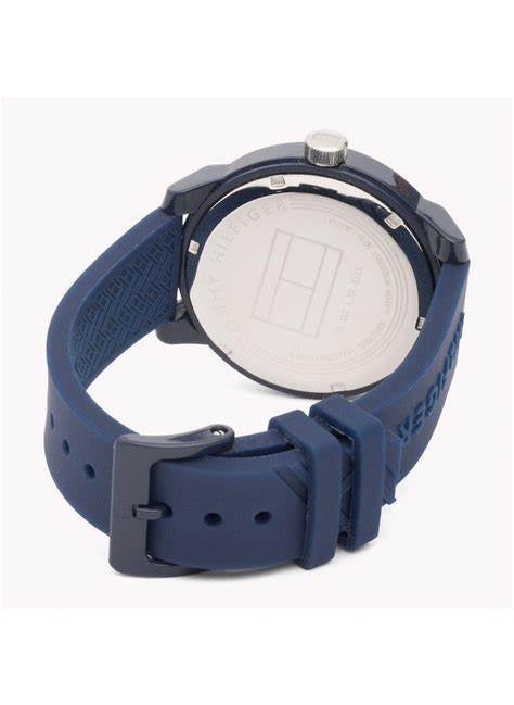TOMMY HILFIGER - Denim Analog Watch - Image 1