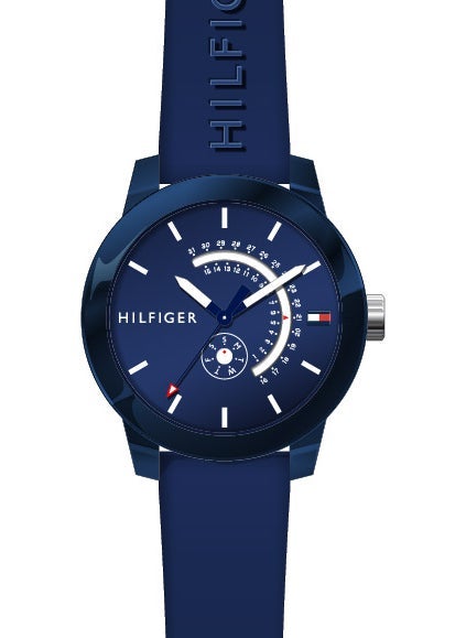TOMMY HILFIGER - Denim Analog Watch - Image 1