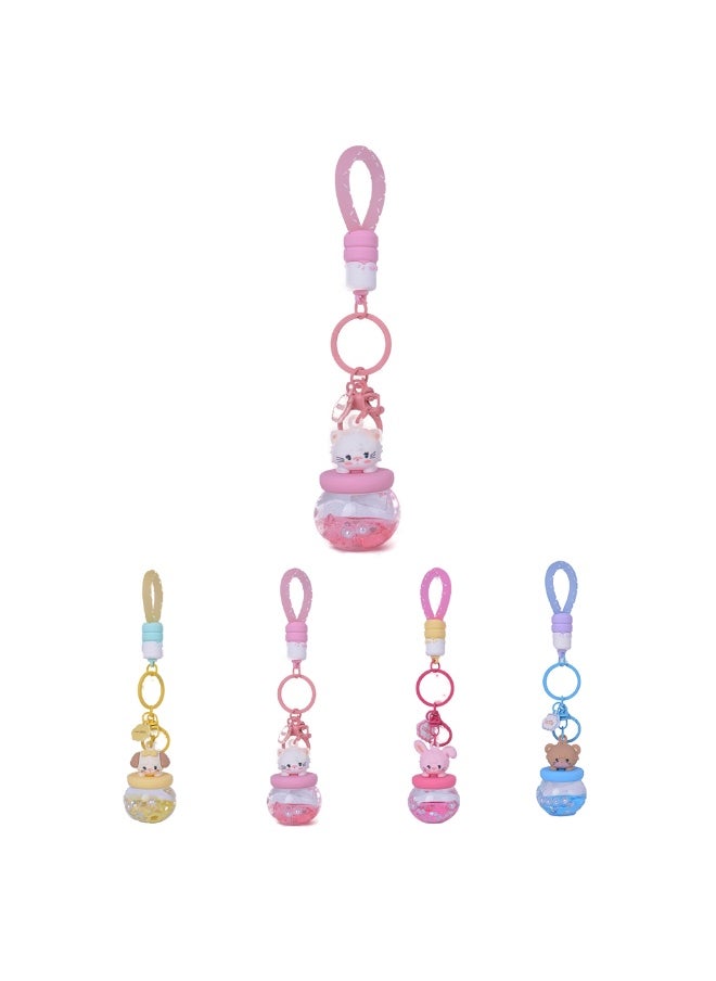 Miniso Add sweetness to your keys with this cute honey jar keychain from the MIKKO Collection. 