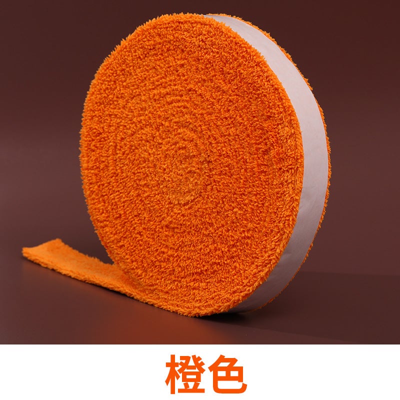 5M Large Plate Towel Glue Long Hair Microfiber Badminton Towel Hand Glue Large Roll Tennis Racket Sweat Absorbent Belt Anti-Slip Glue - Image 1