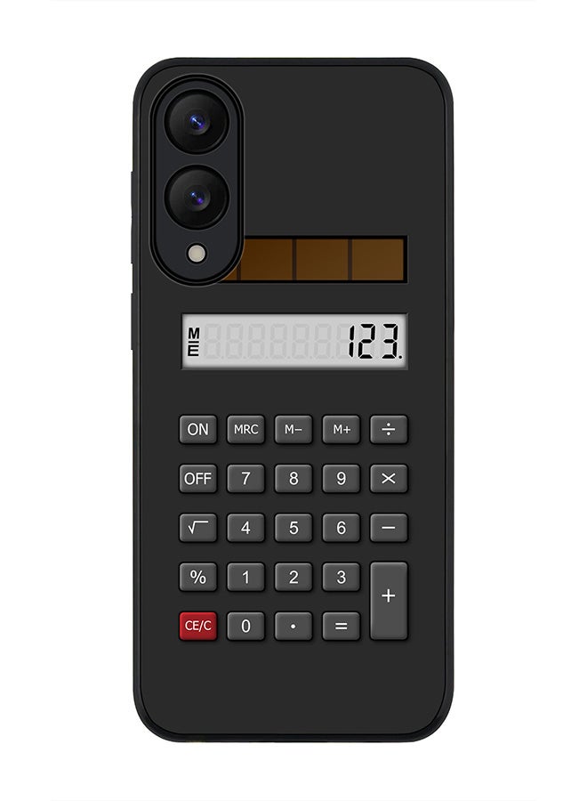 Stylizedd غطاء لجهاز سامسونج جالاكسي S25 إيدج، حماية كاميرا نحيفة، غطاء هاتف مضاد للصدمات - كالك (أسود)