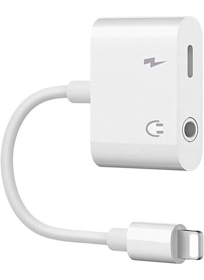 SHOPI - Headphone Jack Adapter for iPhone Car Charger 3.5mm Aux Earphone Audio Splitter and Charge Connector for iPhone 7/8/X/7 Plus/8 Plus/XS MAX Support Jack Dongle Converter and Charger Compatible All iOS - Image 1