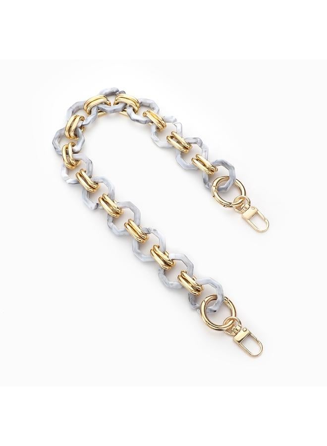 إيروريكس حبل هاتف L201 ثماني الأضلاع مصنوع من الراتنج المتباين بسلسلة سميكة مع فاصل، موديل L201-JS-60 سم - Image 2