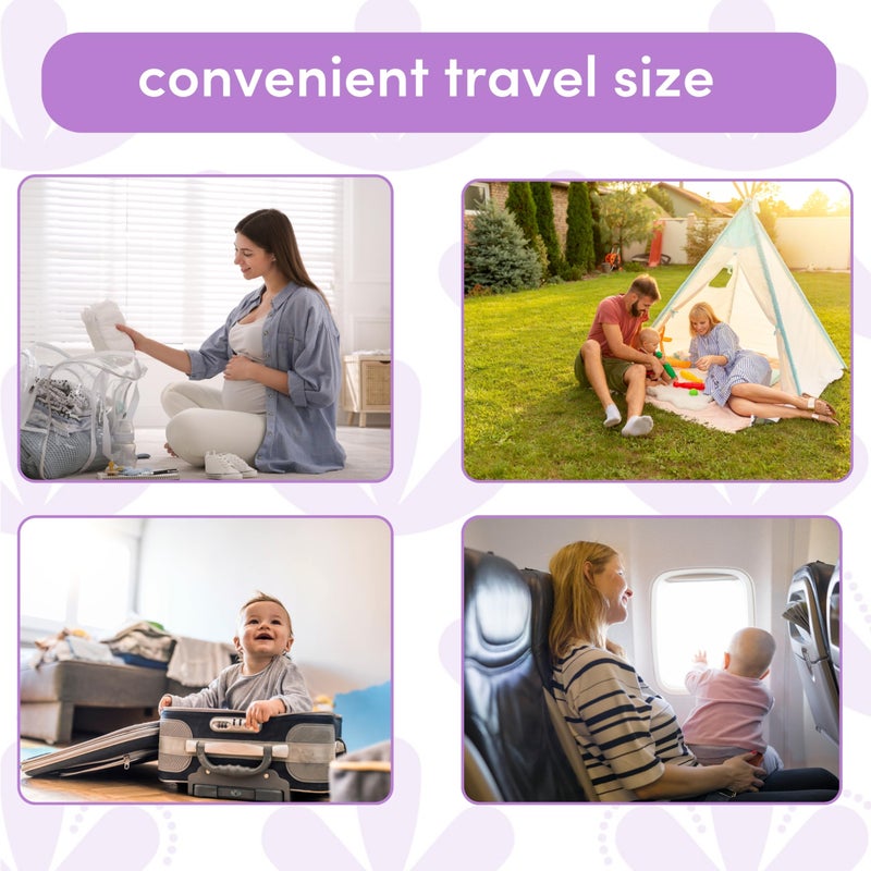 Dapple Baby Bottle Soap, Hypoallergenic Dish Soap for Baby Bottles, Powered by Plants, Travel Size, Lavender, 3 Fl Oz (Pack of 1) - Image 3