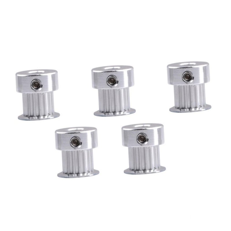 10Pcs 5mm Bore 20 Teeth Synchronous Timing Belt Pulley Kit For Printer Idler Wheel - Image 2
