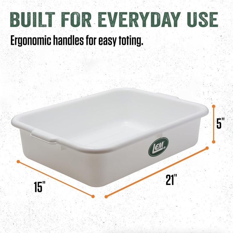 LEM Products Economy Meat Lug HighDensity Polyethylene HDPE White - Image 3