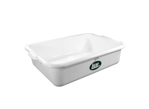 LEM صندوق لحم اقتصادي من LEM مصنوع من البولي إيثيلين عالي الكثافة HDPE باللون الأبيض - Image 1