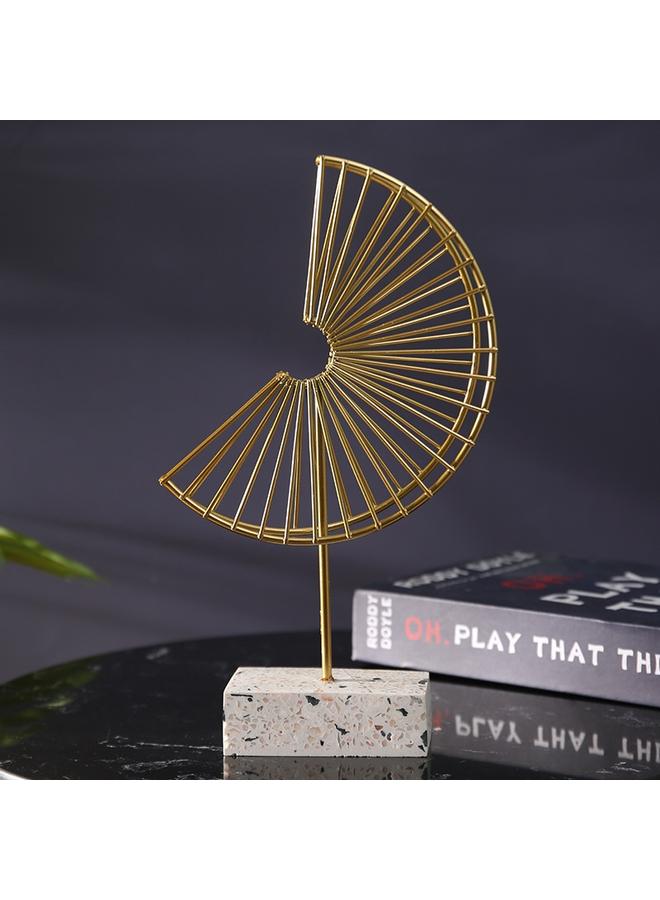 Bluejw Metal Personality Abstract Craft Ornaments Fashion Light Luxury Simple Elegant Office Desktop Model Room Decorations - Image 4