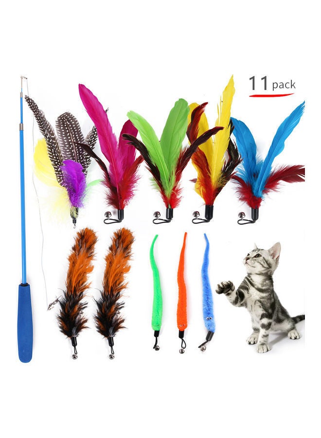 نيبمينينت عصا من الريش للقطط متعدد الألوان - Image 1