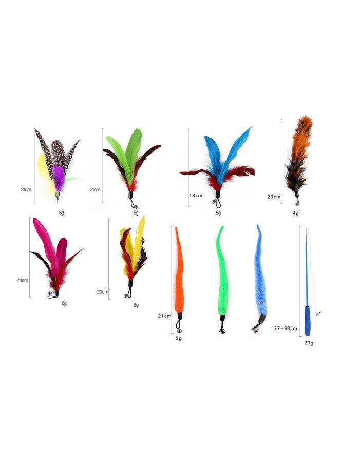 نيبمينينت عصا من الريش للقطط متعدد الألوان - Image 4