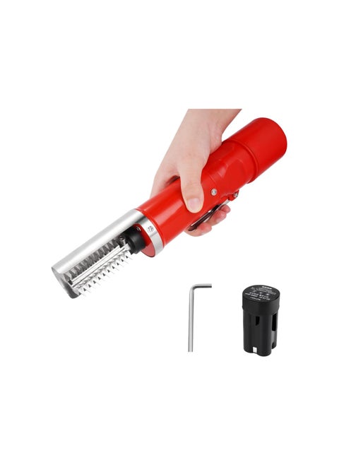 Electric Fish Scaler Remover, 2000mAh Cordless Powerful Fish Scale Scraper Cleaner with Rechargeable Battery, Waterproof Portable Fish Scaler Fish Scaling Tool