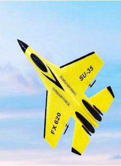 High Quality 2.4 GHz Remote Control Fighter Classic SU-35 Airplane Model Lightweight Fall-proof RC Aircraft Toy with Rechargeable Battery