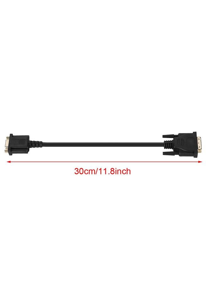 Thoraya 1080P DVI to VGA Adapter DVI+5 Male to VGA Female Active Cable Converter  - Image 1