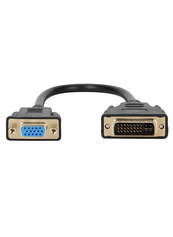 Thoraya 1080P DVI to VGA Adapter DVI+5 Male to VGA Female Active Cable Converter  - Image 2