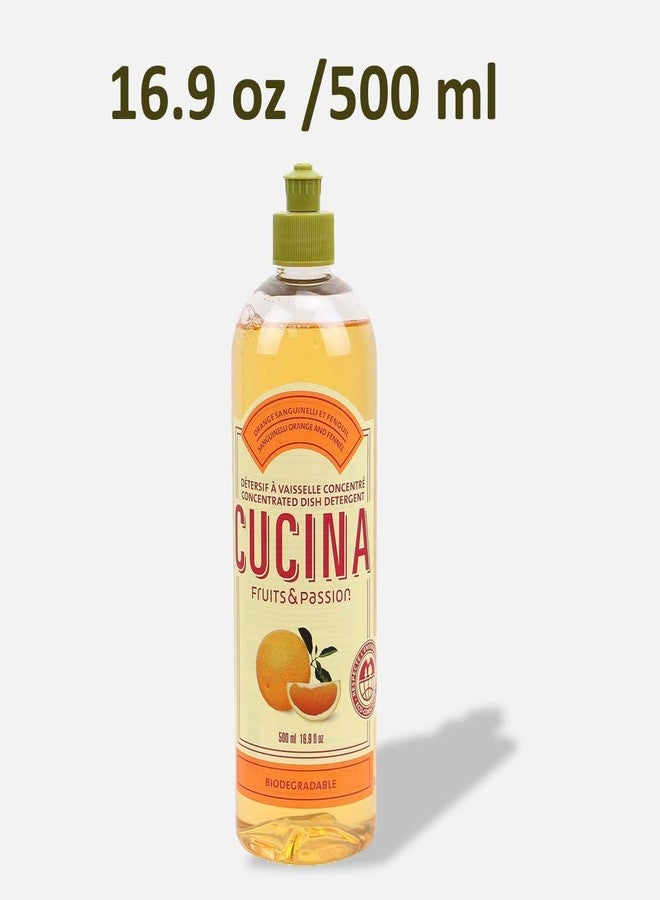 Cucina Sanguinelli Orange and Fennel 16.9 oz Concentrated Dish Detergent - Image 5