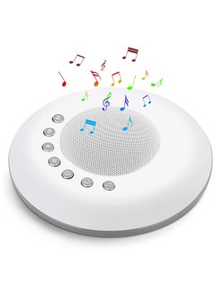 White Noise Machine, Sound Machine for Sleeping Adults Kids 28 Non-looping Soothing Sounds, Portable Rechargeable Baby Sound Machine, 3 Timer Memory Function Audio Jack