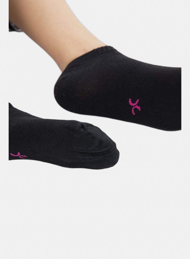 Carina Plain Ankle Socks - 5 Pairs - Image 3