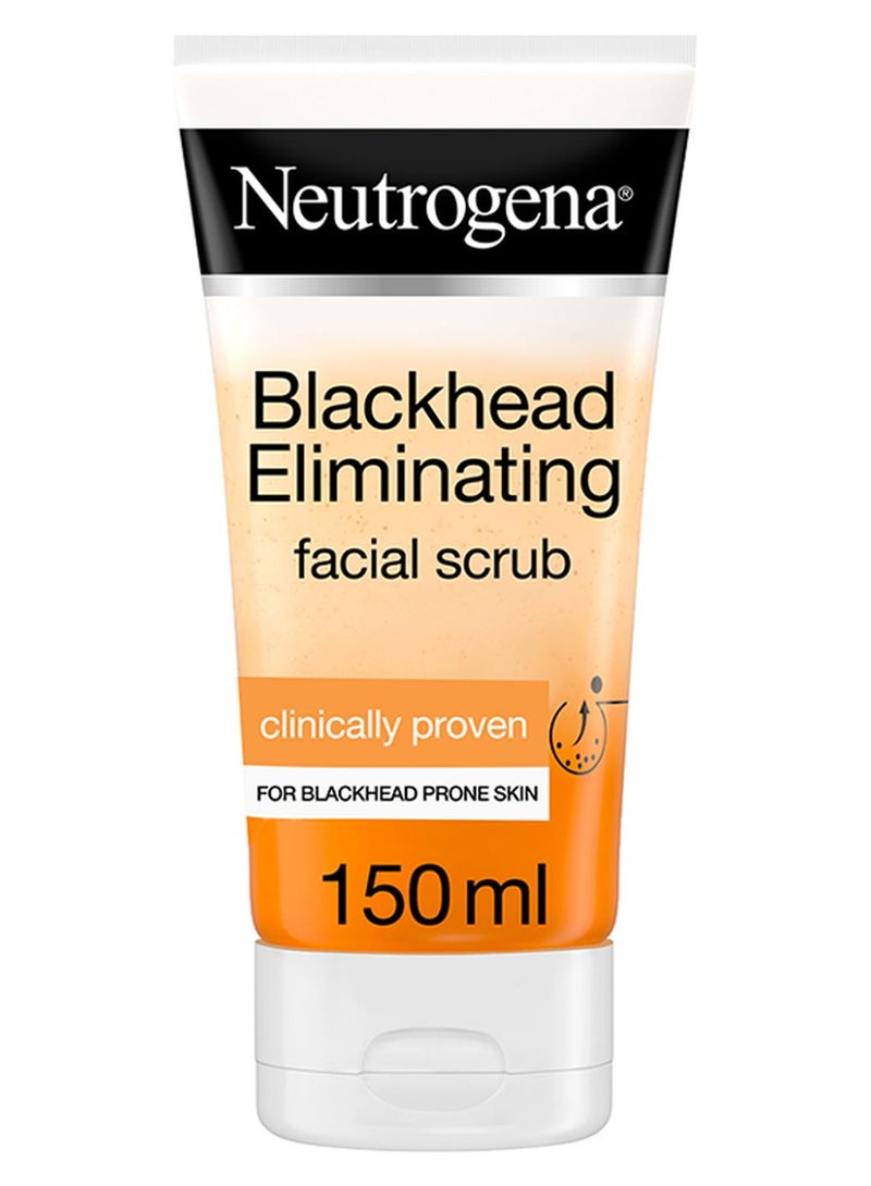 Neutrogena Blackhead Eliminating Facial Scrub With Purifying Salicylic Acid 150ml - Image 1
