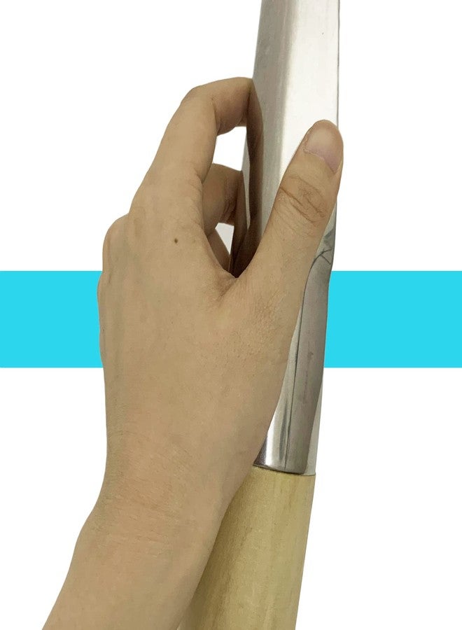 asdmm Boat Rope Splicing Spike FID with Wood Handle, Marine Stainless Steel Accessories for Line Wire Dia (Medium 1/2" to 1) - Image 5