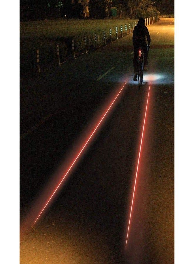 LEZYNE مصباح خلفي للدراجة خفيف الوزن LED ليزيني، LED أحمر، 250 لومن، طريق، حصى، دراجة حضرية/تنقل، قابلة لإعادة الشحن عبر USB | تصميم مقاوم للماء IPX7 | 9 أوضاع إخراج | وضع الليزر - Image 5