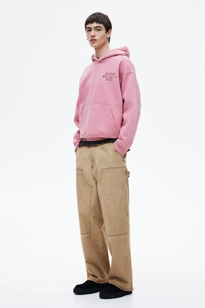 H&M Baggy Fit Carpenter trousers