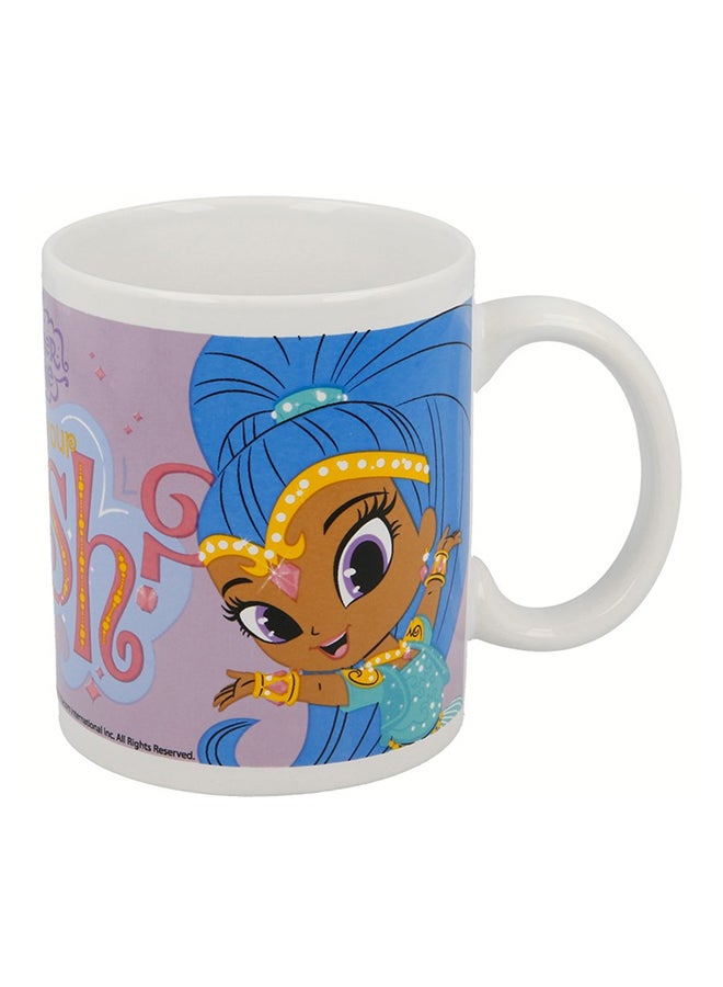 Disney Shimmer And Shine Printed Mug Multicolour 325ml - Image 1