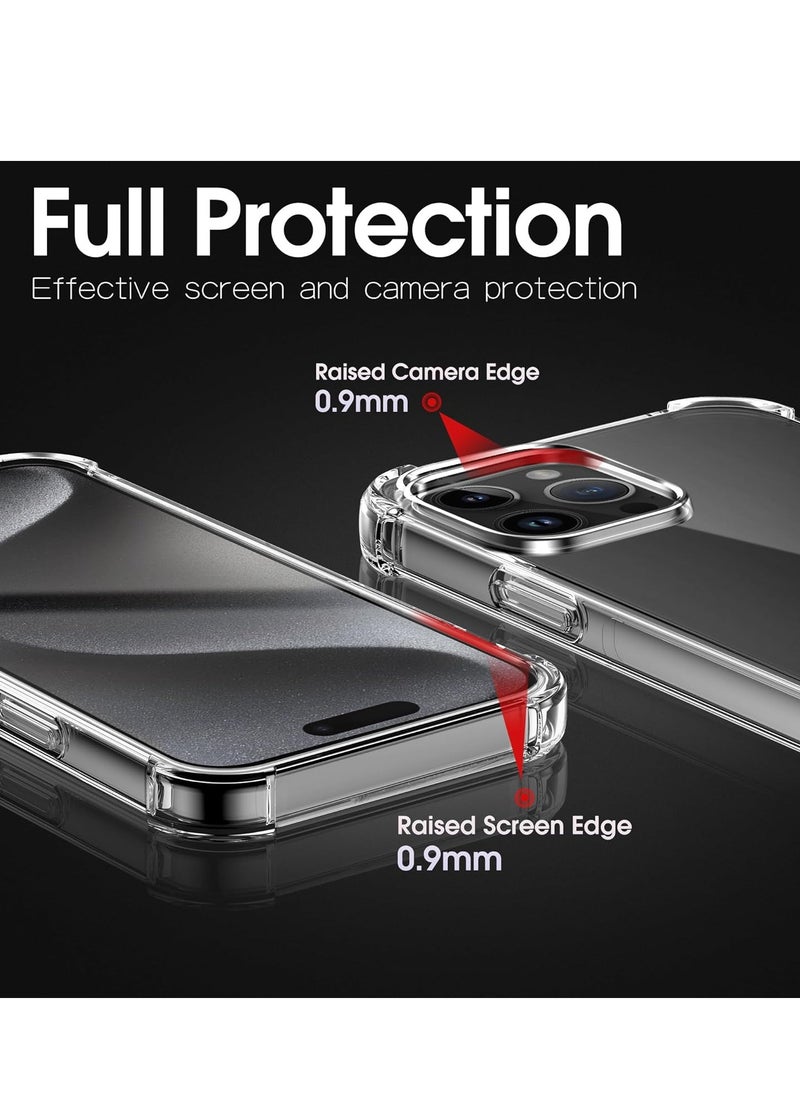 Generic - Clear Anti Scratch Tpu Back Case Cover for Apple iPhone 15 Pro Max - Image 1