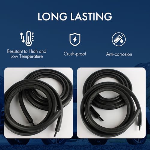 PEVAST Rear Door Weatherstrip Seal - Compatible with 07-14 GMC Yukon XL 1500/2500, 07-14 Chevy Suburban 1500/2500/Avalanche, 07-13 Cadillac Escalade EXT - Image 3