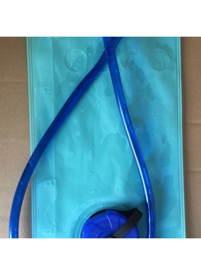 2L Water Bag Outdoor Travel Sports Water Bag Folding Water Bag Cycling Water Bag-Color:Water Bag + Blue Backpack-Capacity:2L  - Image 4