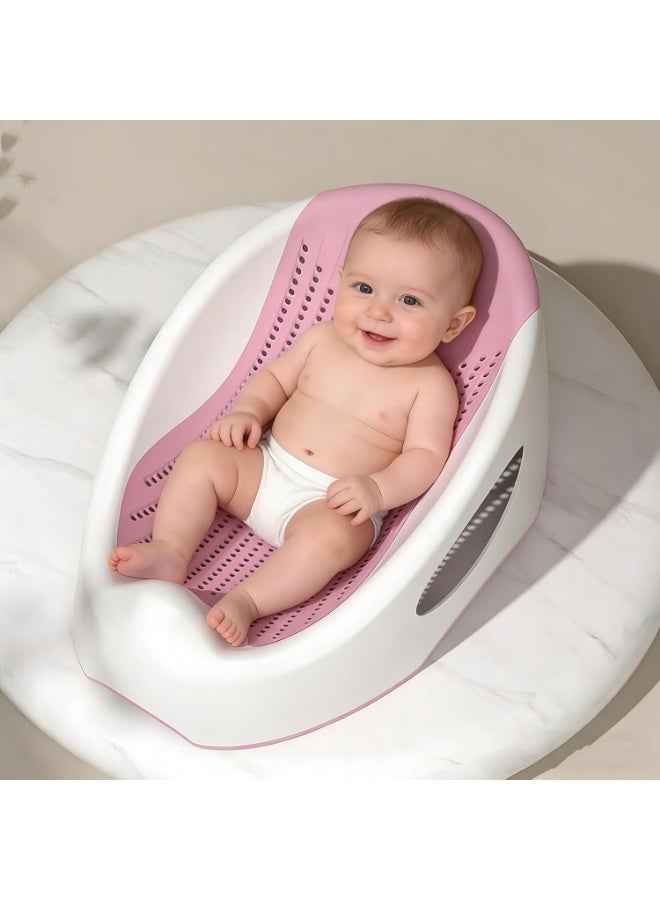 Silicone bath seat for babies and toddlers, multi-colored - Image 1