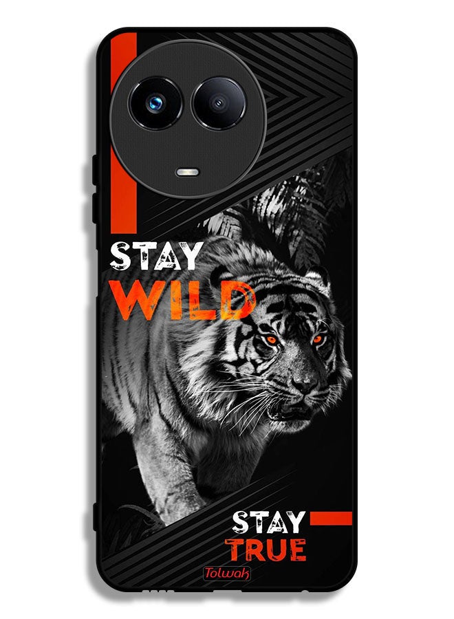 Tolwak Realme 11 5G Protective Case Cover Stay Wild Stay True  - Image 1