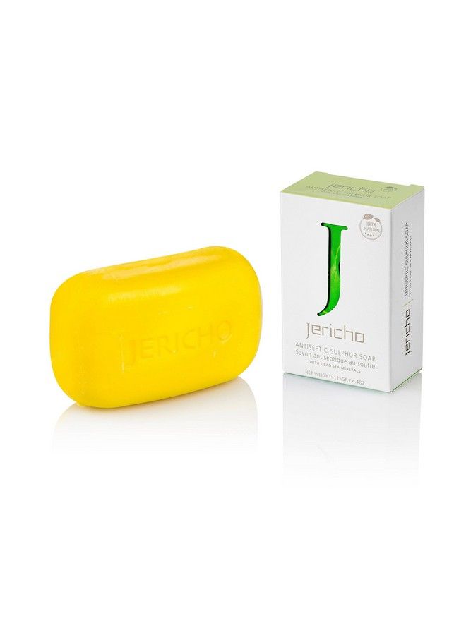 Jericho The Original Dead Sea Sulfur Soap Bar By Jericho Natural Face And Body Treatment Soap With Sulphur And Minerals From The Dead Sea - Image 3