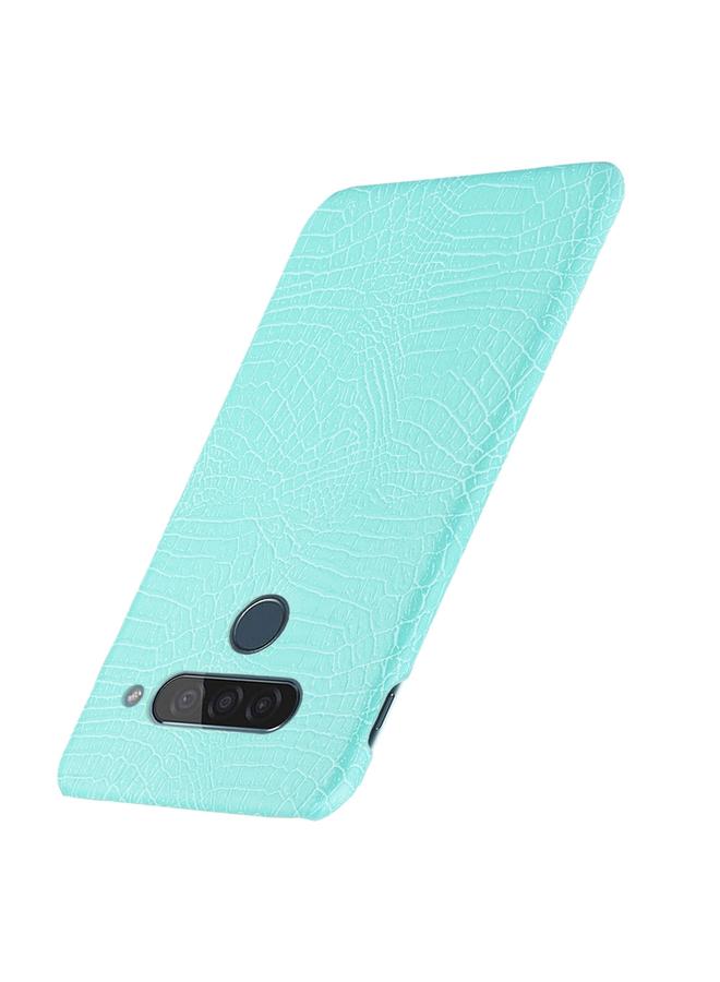 اس-توب جراب لهاتف LG G8S ThinQ مقاوم للصدمات مصنوع من جلد التمساح PC + PU - Image 3